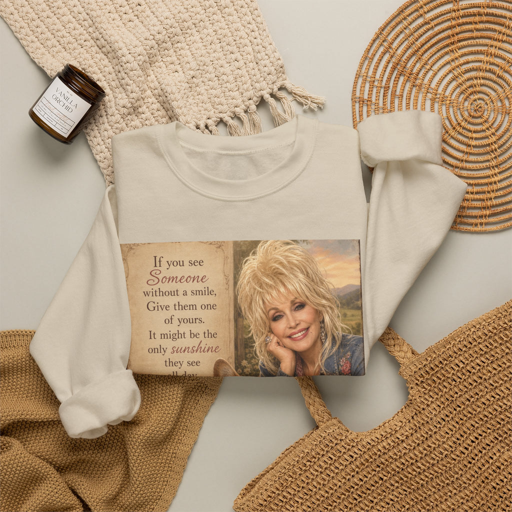 Dolly Parton Dog Quote Sweatshirt