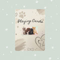 Puppy Kitten Art Playing Cards — Cat Dog Design Deck for Game Nights