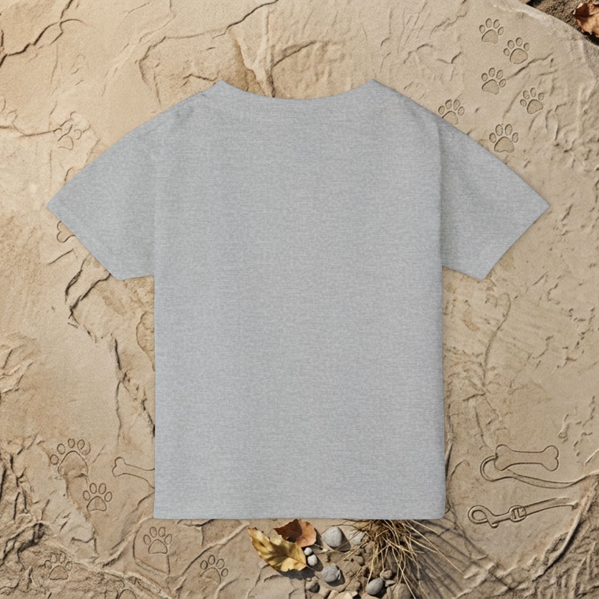 Toddler T‑Shirt — Ginger Tabby Bob Cat with Bob Wig, Cute Kids Cat Tee