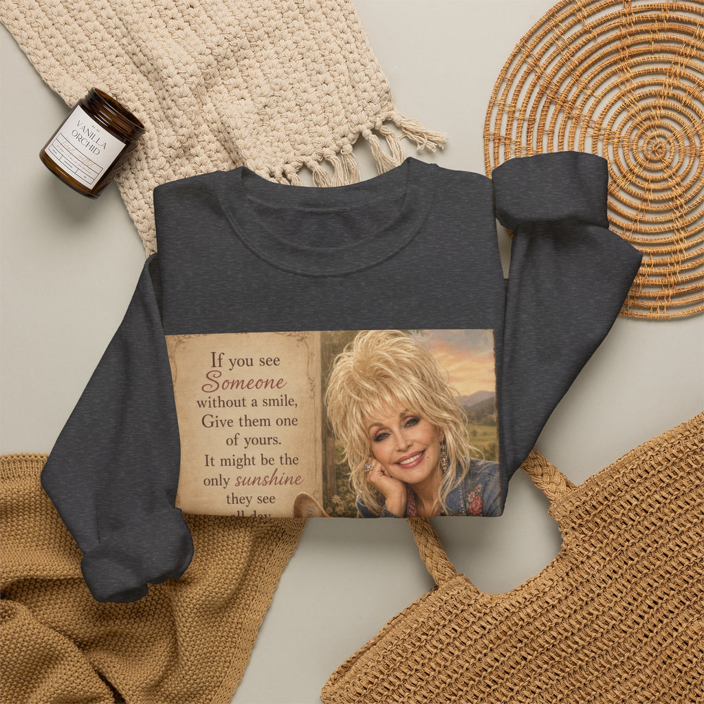 Dolly Parton Dog Quote Sweatshirt