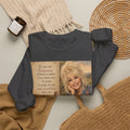 Dolly Parton Dog Quote Sweatshirt