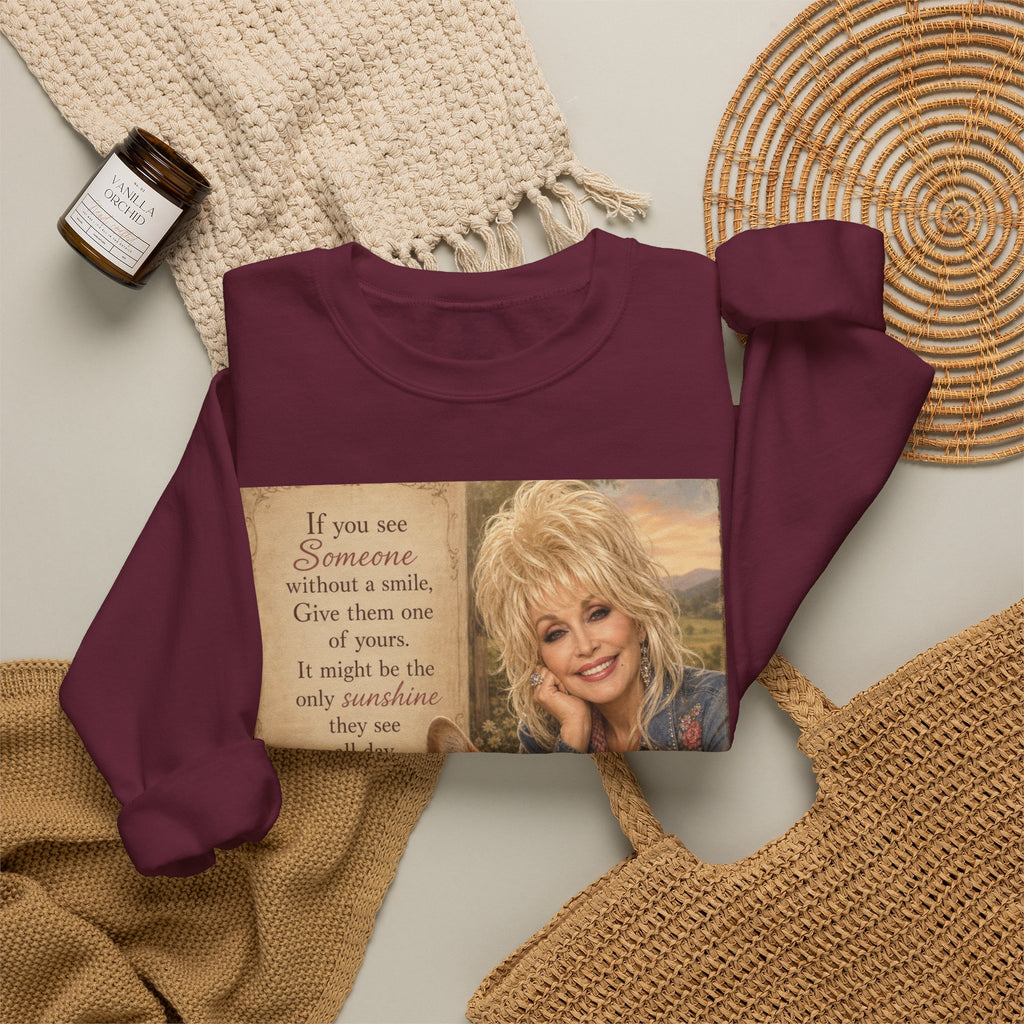 Dolly Parton Dog Quote Sweatshirt