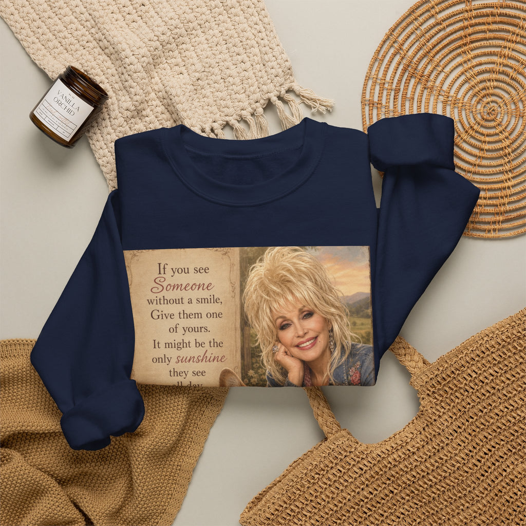 Dolly Parton Dog Quote Sweatshirt